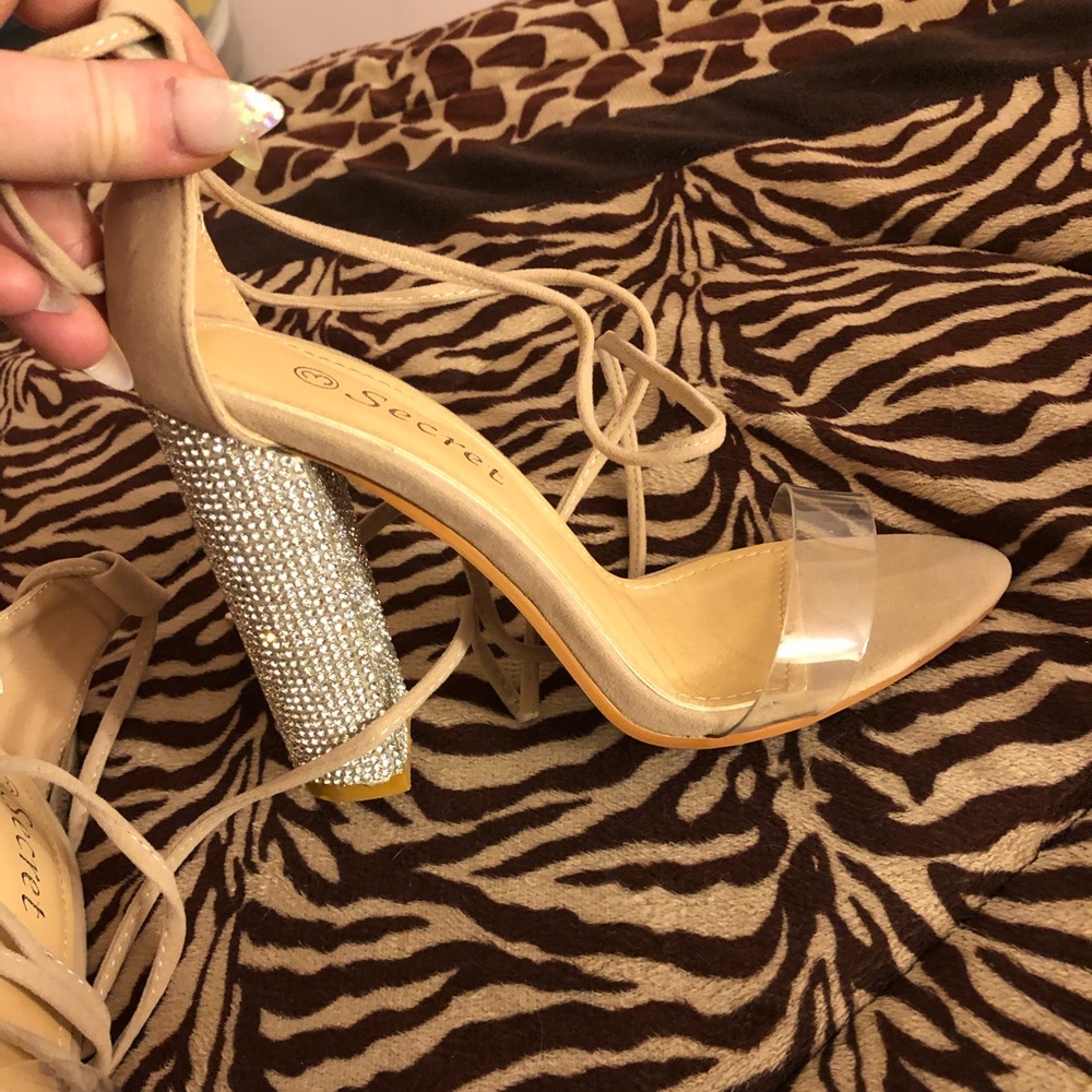 Rhinestone Heels